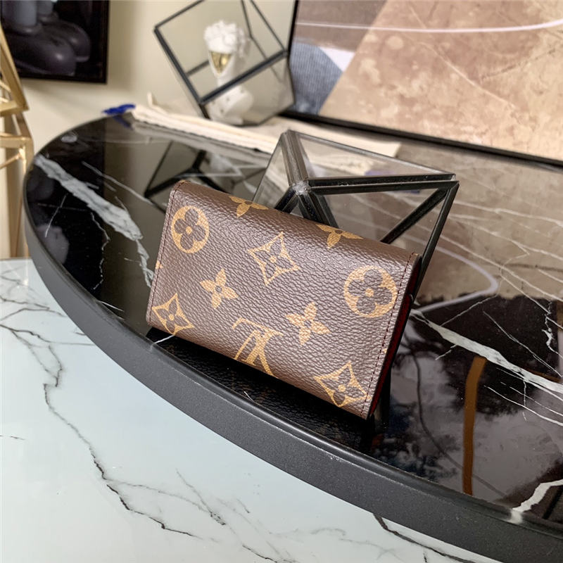 Louis Vuitton 6 KEY HOLDER Monogram Wine M60701  High