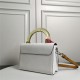 Louis Vuitton TWIST MM Epi Leather M56112 White High