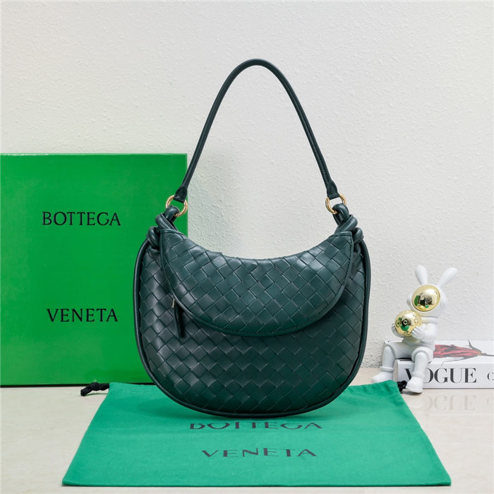 BV Medium Gemelli Shoulder bag Emerald green High