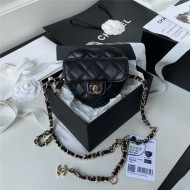 Chanel Mini HEART BAG Lambskin & Gold-Tone Metal AS3189 A