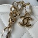 Chanel Mini HEART BAG Lambskin & Gold-Tone Metal AS3189 A