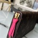 Louis Vuitton CLÉMENCE WALLET Monogram Fuchsia-Lining M60742 High