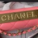 Chanel WALLET ON CHAIN A80982 Lambskin & Gold-Tone Metal Pink A