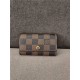 Louis Vuitton 6 KEY HOLDER Damier Ebene Brown N62630 High