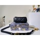 MICRO Dior CARO BAG Supple Cannage Calfskin Black Mid