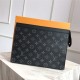 Louis Vuitton POCHETTE VOYAGE MM Monogram Eclipse M61692 High