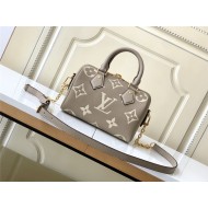 Louis Vuitton SPEEDY BANDOULIÈRE 20 Embossed grained cowhide leather M46575 High