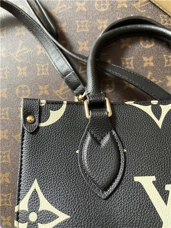 Louis Vuitton ONTHEGO PM Black M45659 Mid