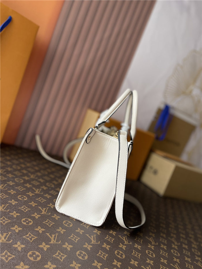 Louis Vuitton ONTHEGO PM Cream M45779 Mid