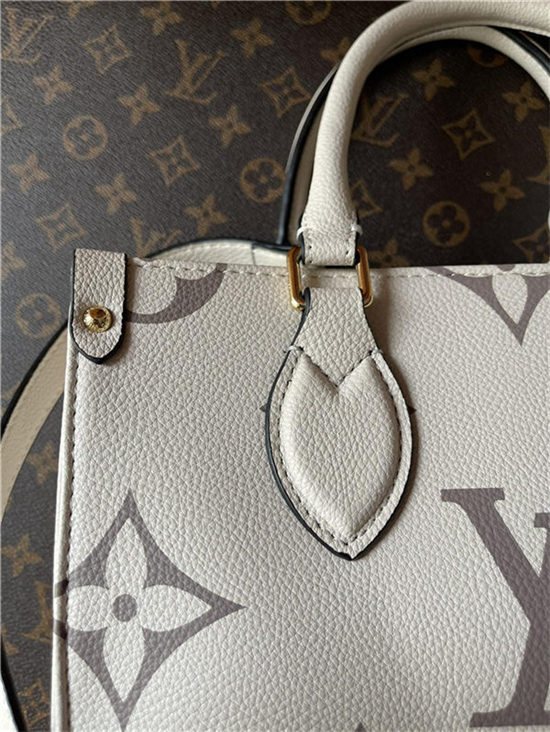 Louis Vuitton ONTHEGO PM Cream M45779 Mid