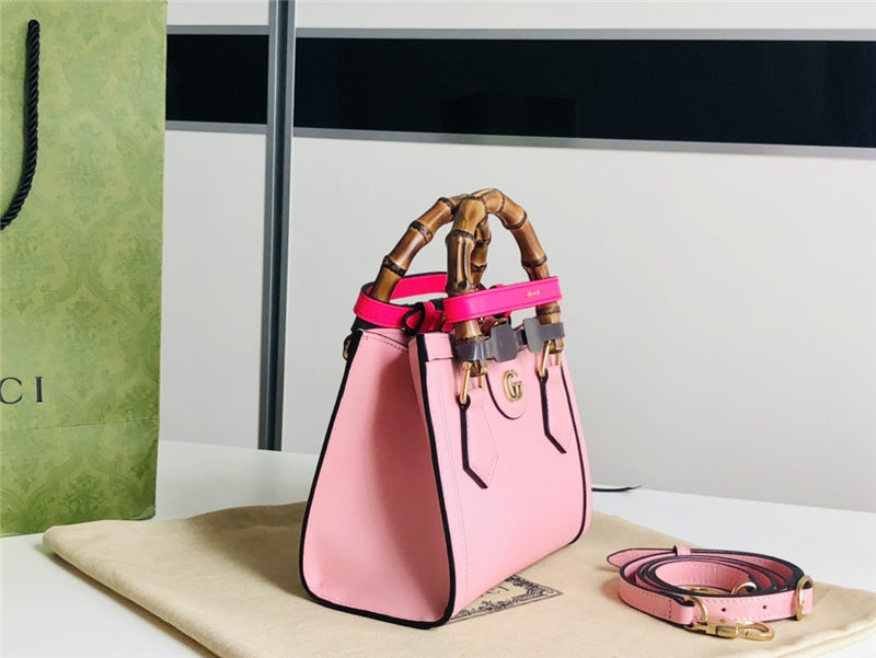 Gucci Diana mini tote bag 655661 Pink High