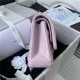 Medium CLASSIC HANDBAG Lambskin Pink Silver Metal A