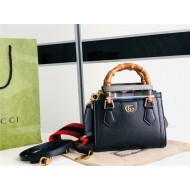 Gucci Diana mini tote bag 702732 Black High