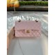 Small CLASSIC HANDBAG Lambskin Gold Metal Pink A