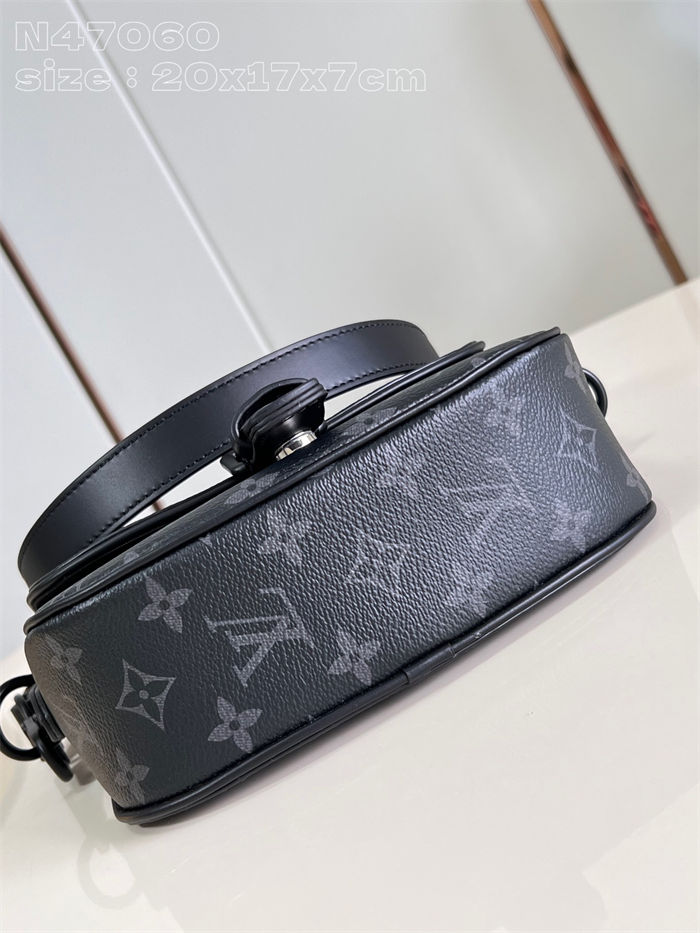 Louis Vuitton Montsouris Messenger PM Monogram Macassar M47060 High