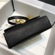 Chanel MINI FLAP BAG Grained Calfskin & Gold-Tone Metal AS2711 Black High