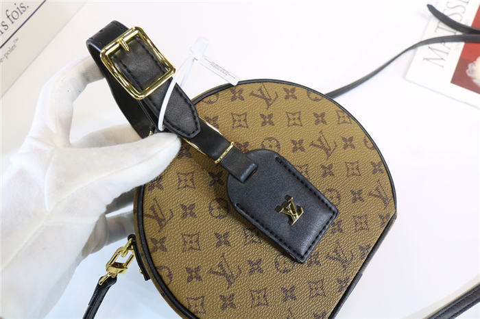 Louis Vuitton Petite Boite Chapeau Monogram Reverse M43510