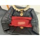 Chanel CLUTCH Lambskin Imitation Pearls & Gold-Tone Metal AS2609 Black High