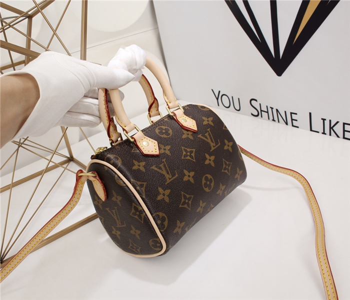 Louis Vuitton Nano Speedy Bag Monogram Canvas M61252