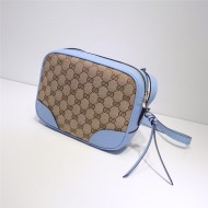 Gucci Bree Original GG canvas mini messenger bag Blue 387360 High