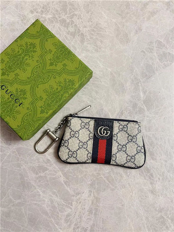 Gucci Ophidia key case ‎671772 Blue High