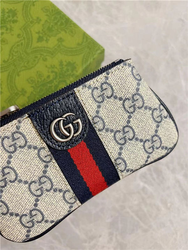 Gucci Ophidia key case ‎671772 Blue High