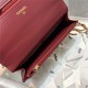 Chanel WALLET ON CHAIN Calfskin & Gold-Tone Metal AP2289 Burgundy High