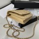 Chanel Wallet on Chain AP2734 Grained Calfskin & Gold-Tone Metal Beige A