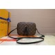 Louis Vuitton Black Saintonge Bag Monogram M43555