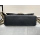 Chanel SMALL FLAP BAG Grained Calfskin & Gold-Tone Metal AS2528 Black High