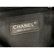 Chanel Large Backpack Lambskin 91122 Silver-Metal Black High