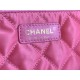 Chanel 22 LARGE HANDBAG Shiny Calfskin & Gold-Tone Metal AS3262 Pink High