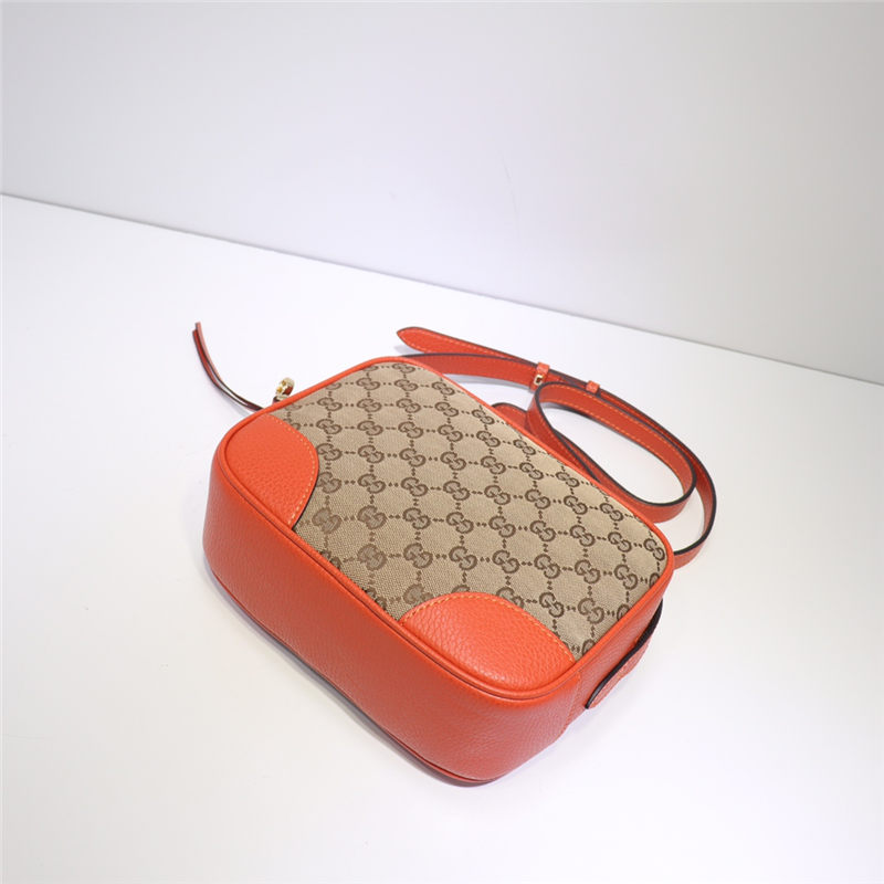 Gucci Bree Original GG canvas mini messenger bag Orange 387360 High