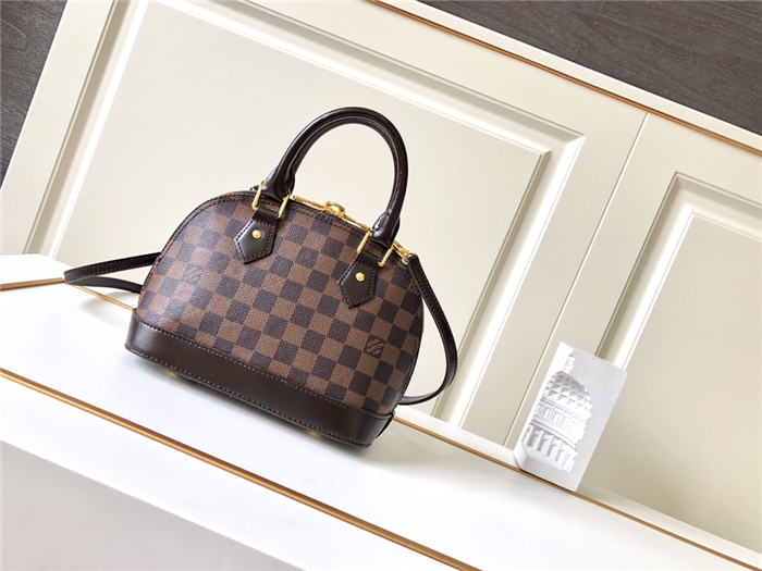 Louis Vuitton Alma BB Bag Damier Ebene N41221 Mid