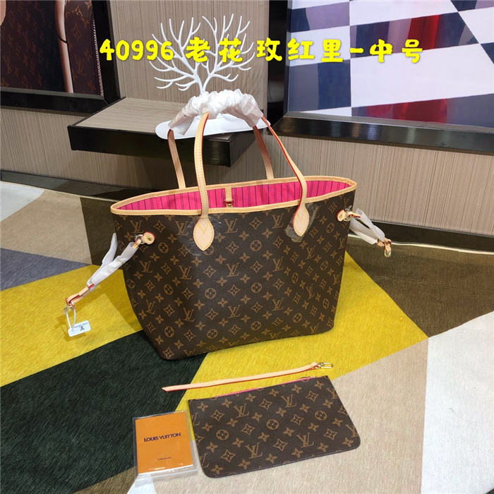 Louis Vuitton Neverfull MM Bag Monogram Canvas M40996 Mid