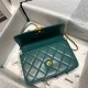 Chanel MINI FLAP BAG Calfskin & Gold-Tone Metal AS2615 Green High