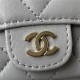 Chanel BELT BAG Lambskin Gold-tone Metal AP2305 Grey High