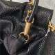 Chanel 22 MINI HANDBAG Shiny Grained Calfskin Black & Gold-Tone Lacquered Metal AS3980 High