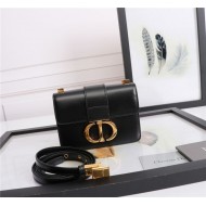 MICRO 30 MONTAIGNE BAG Box Calfskin Black High