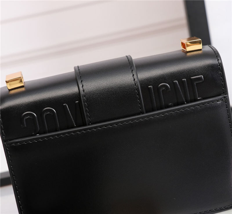 MICRO 30 MONTAIGNE BAG Box Calfskin Black High