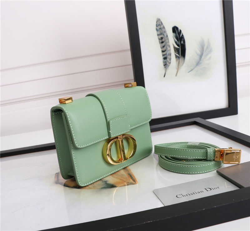 MICRO 30 MONTAIGNE BAG Box Calfskin Green High