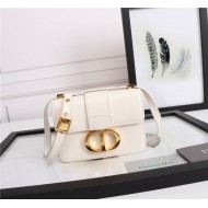 MICRO 30 MONTAIGNE BAG Box Calfskin White High