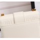 MICRO 30 MONTAIGNE BAG Box Calfskin White High