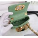 MICRO Dior CARO BAG Supple Cannage Calfskin Green High