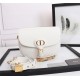 MEDIUM Dior BOBBY BAG Grained Calfskin White High