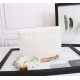 MEDIUM Dior BOBBY BAG Grained Calfskin White High