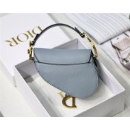 MICRO SADDLE BAG Goatskin Blue High