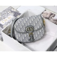 MEDIUM Dior BOBBY BAG Dior Oblique Jacquard Grey High