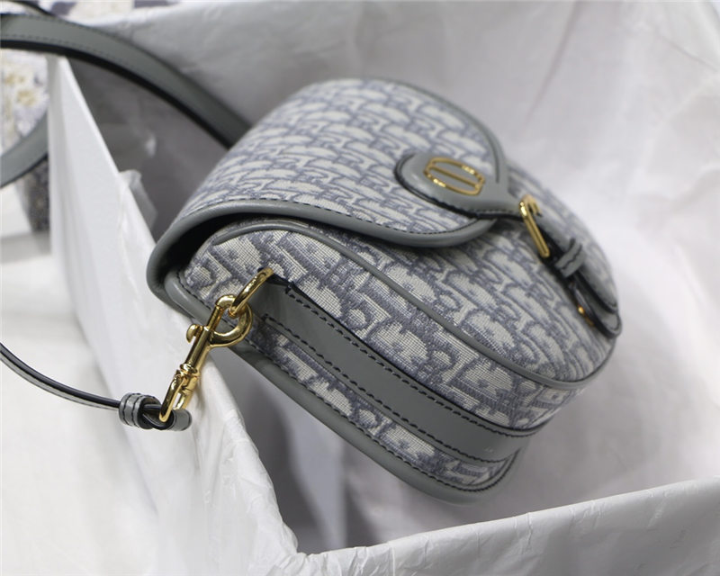 MEDIUM Dior BOBBY BAG Dior Oblique Jacquard Grey High