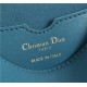 MEDIUM Dior BOBBY BAG Box Calfskin Steel Blue High